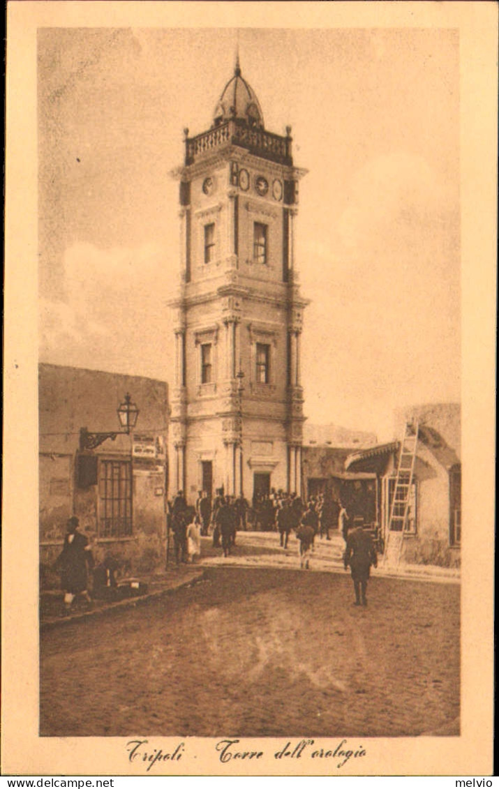 1911/12-"Guerra Italo-Turca,torre Dell'orologio" - Tripolitania