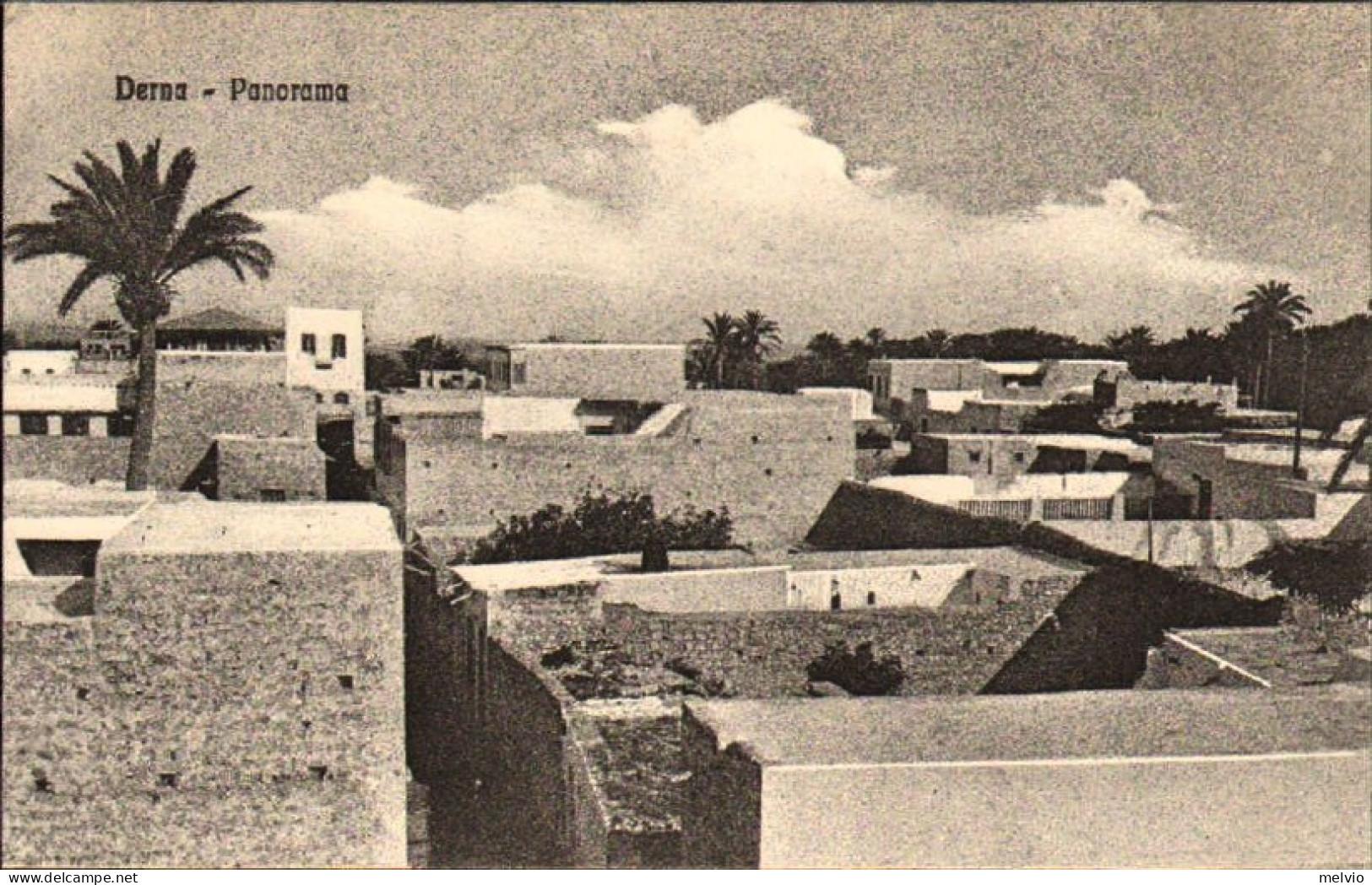 1911/12-"Guerra Italo-Turca,Derna Panorama" - Tripolitaine