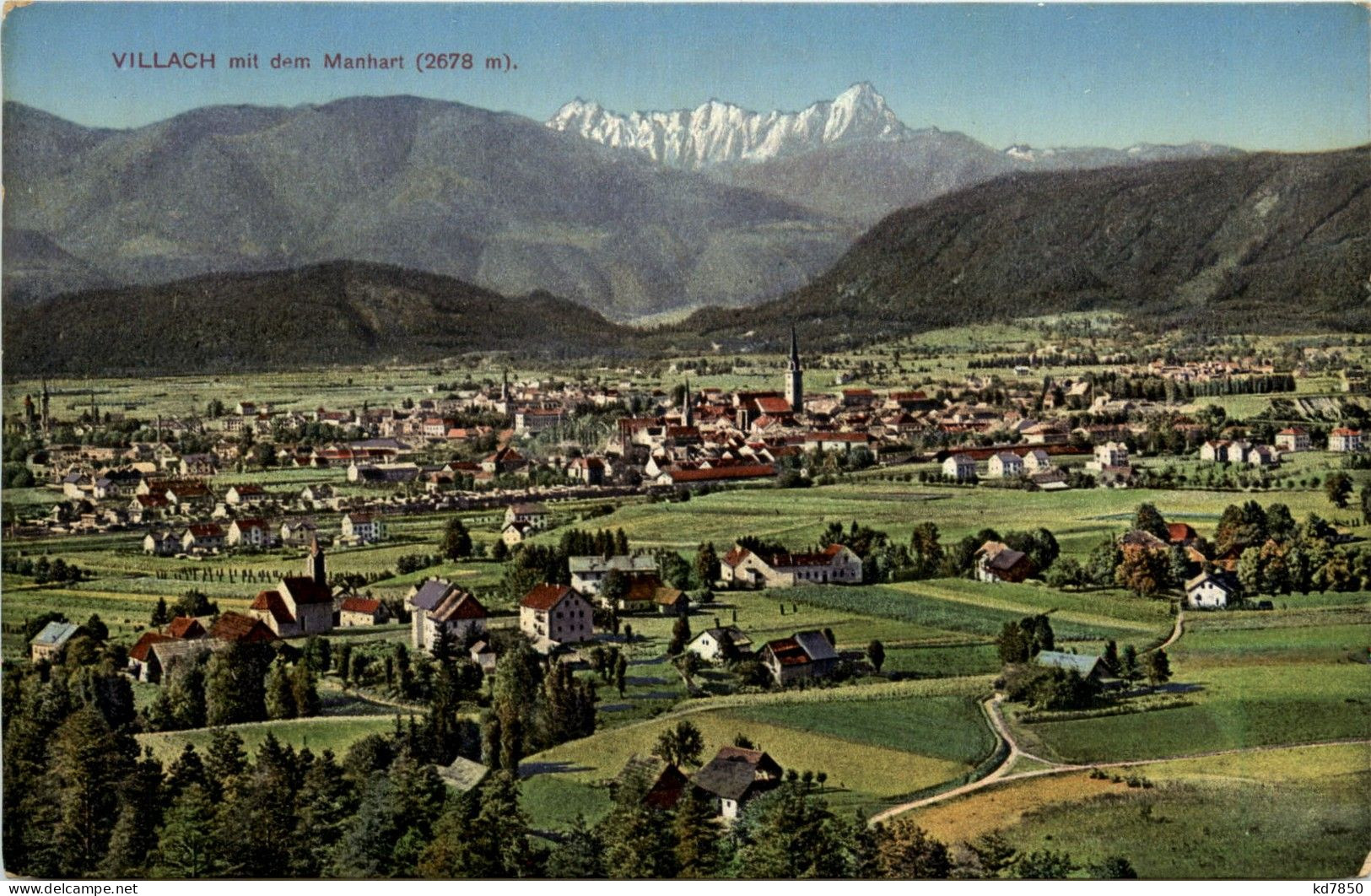 Villach/Kärnten - Villach, Mit Dem Manhart - Villach