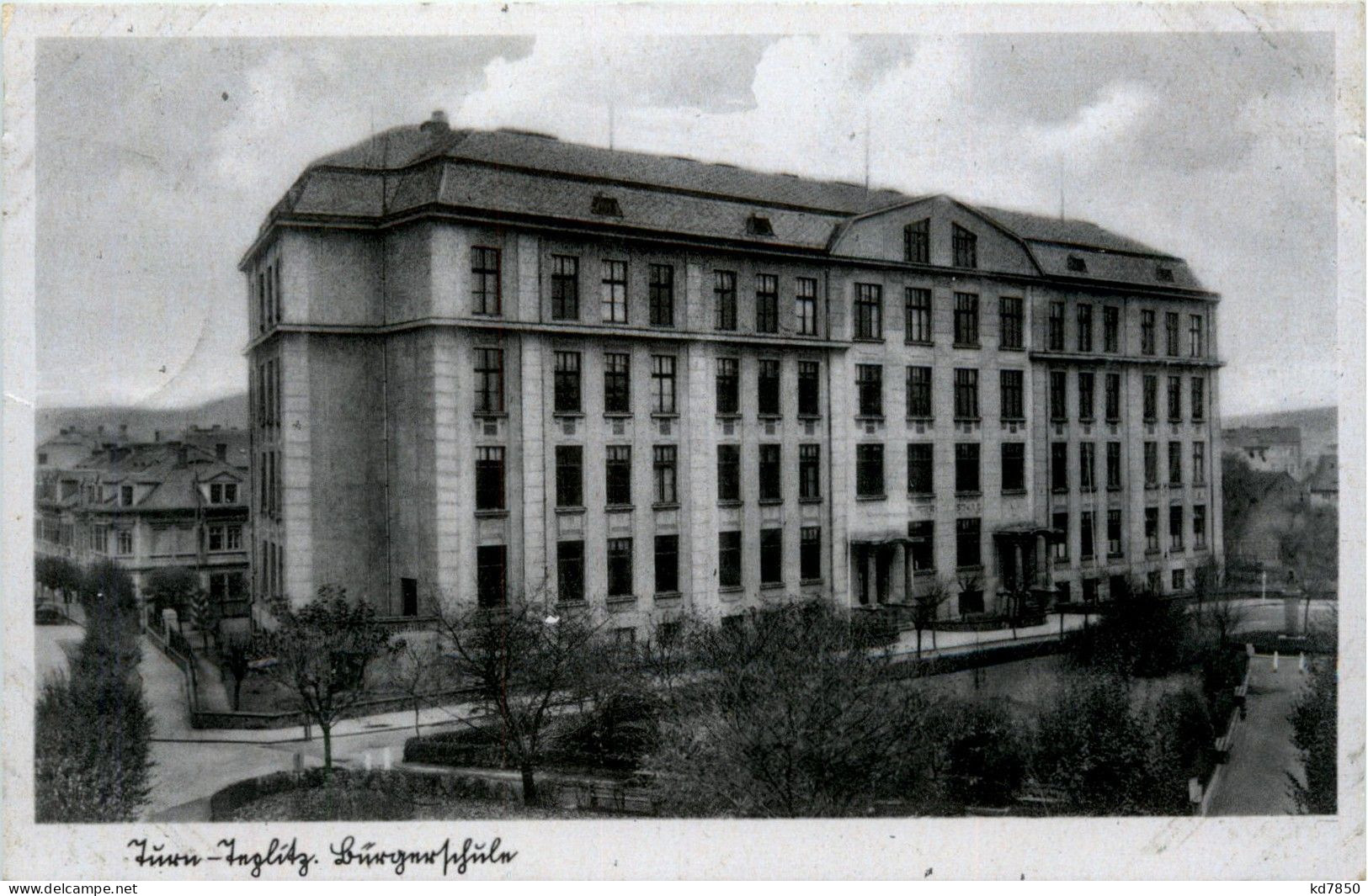 Teplitz Bürgerschule - Feldpost - Sudeten