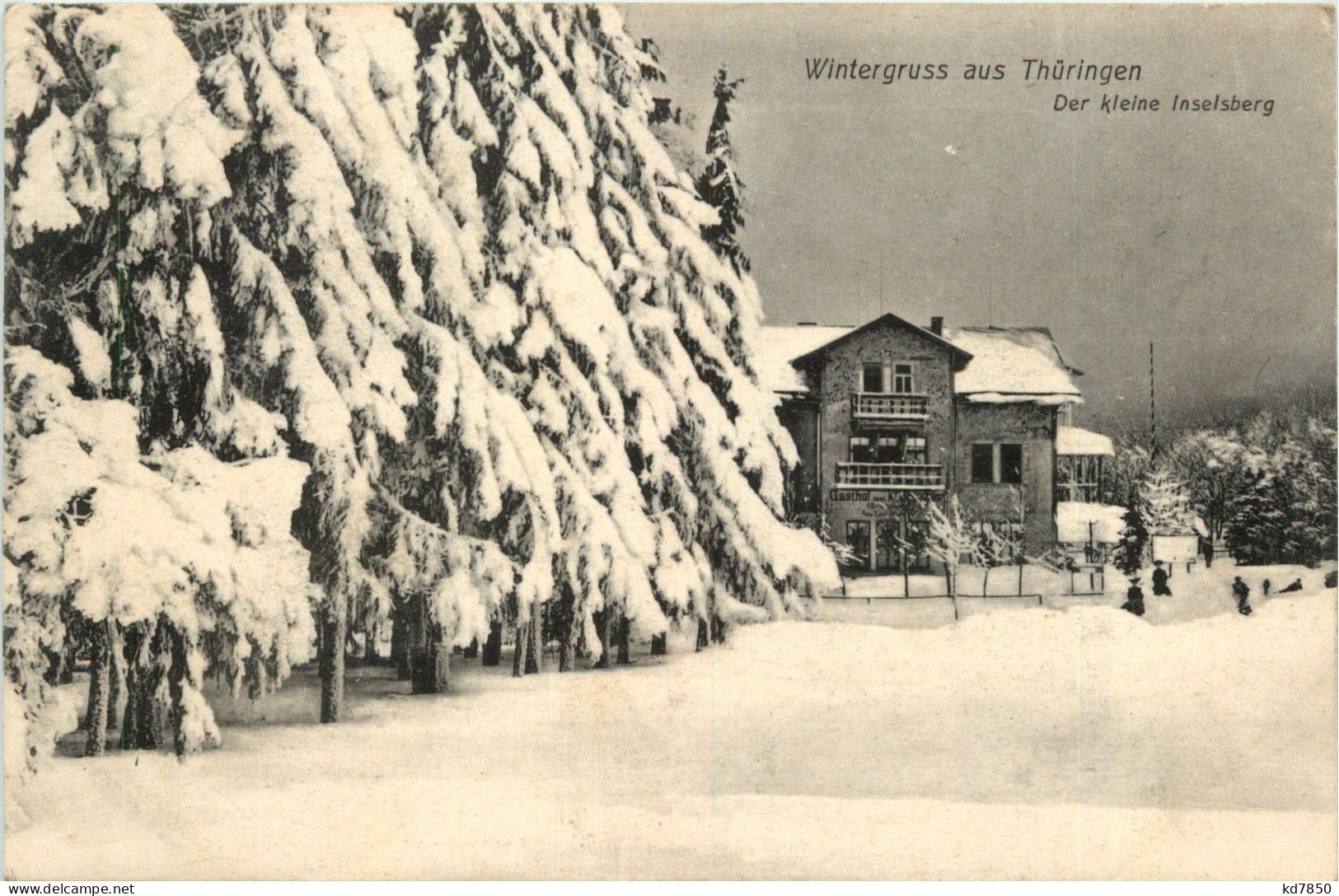 Wintergruss Aus Thüringen - Kleiner Inselsberg - Schmalkalden