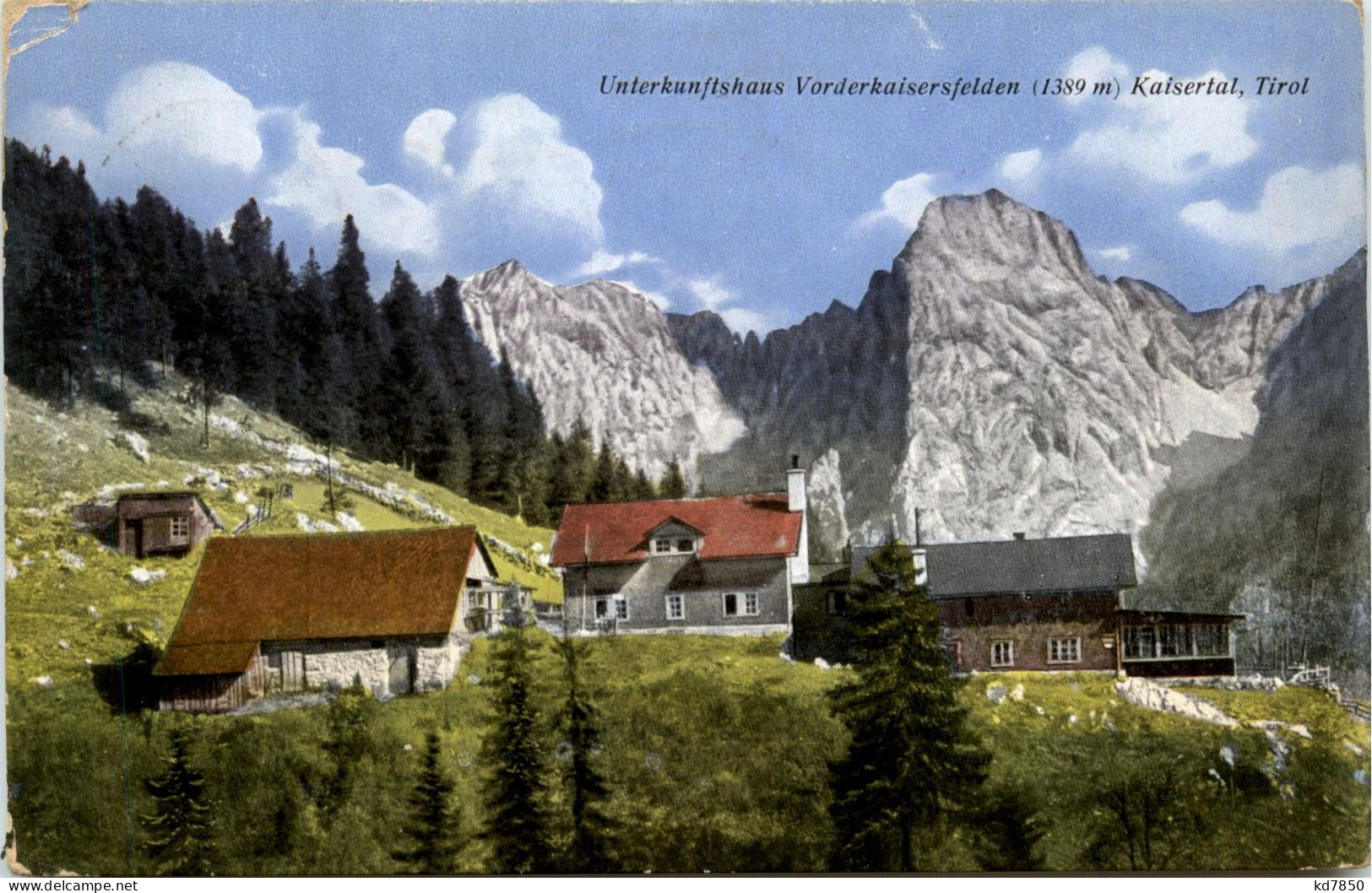 Unterkunftshaus Vorderkaiserfelden - Kaisertal - Kufstein