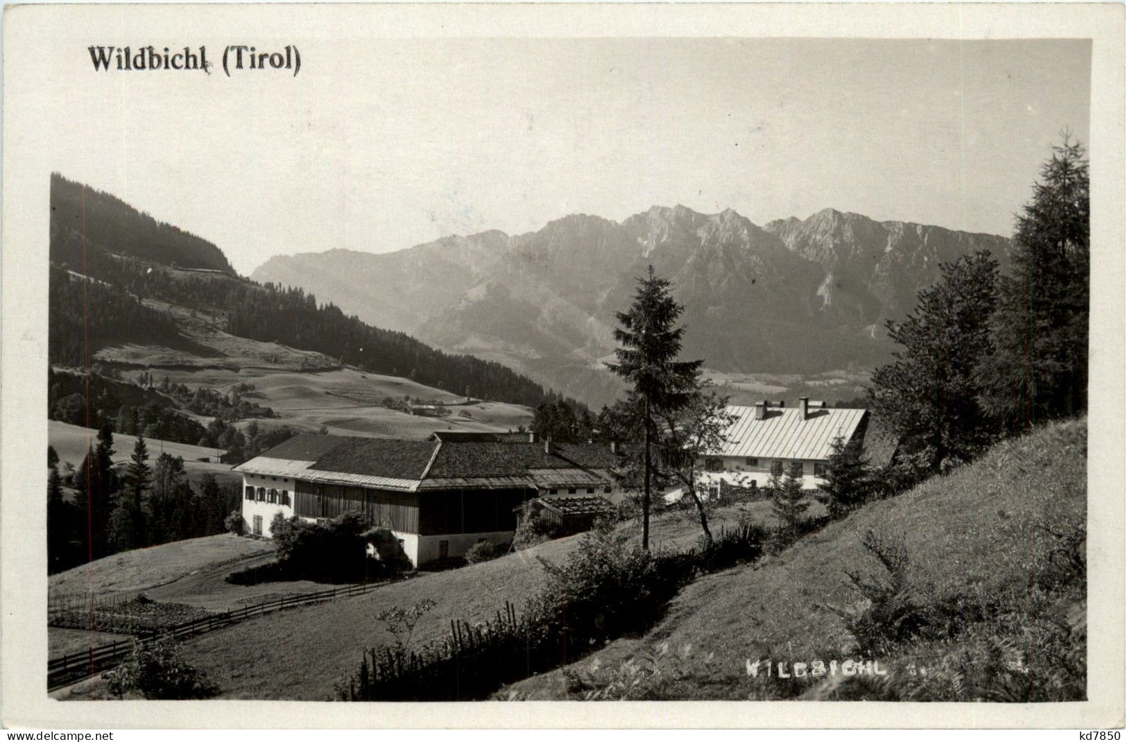 Kufstein/Tirol Und Rundherum - Wildbichl/Tirol - Kufstein