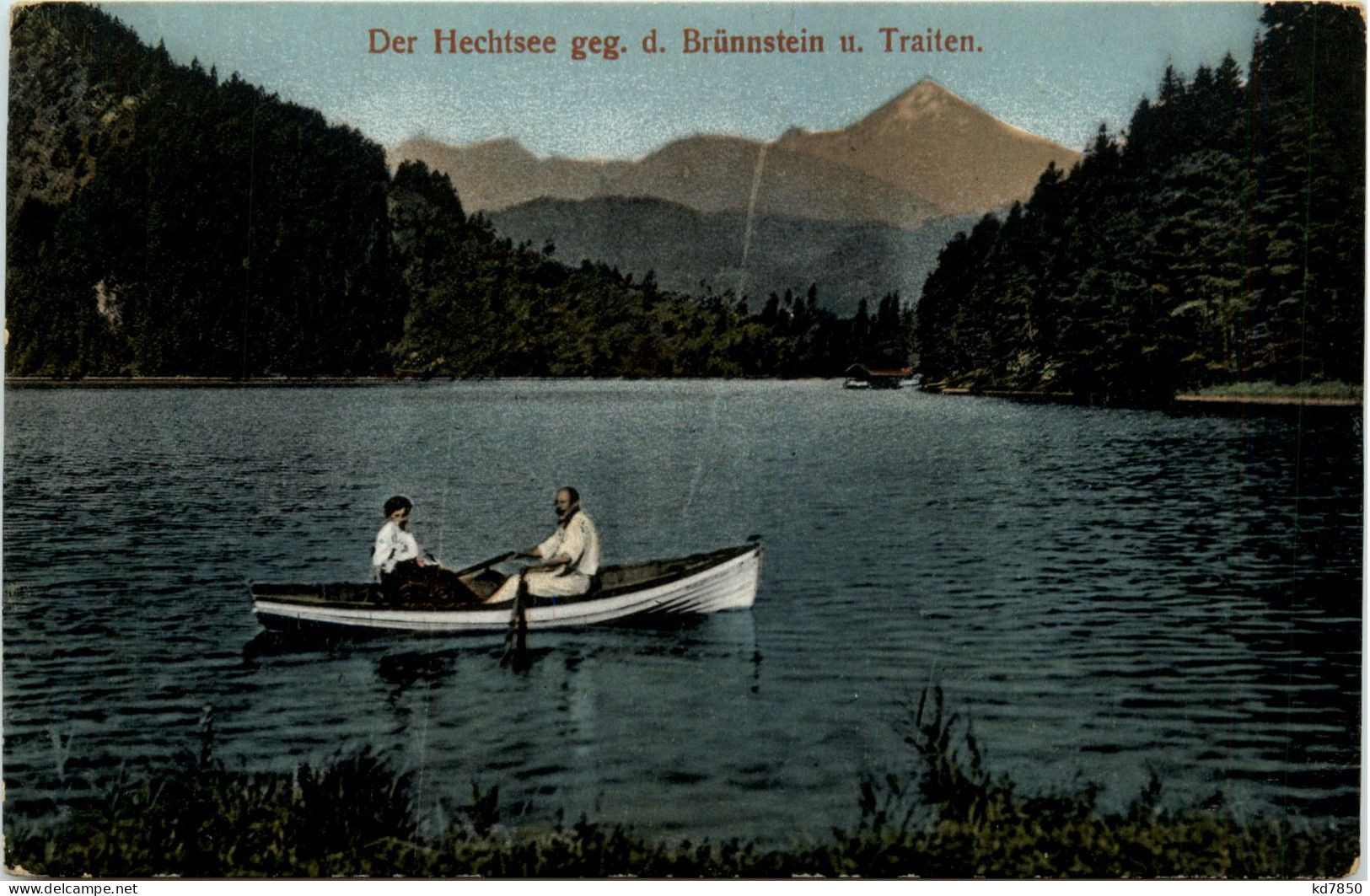 Der Hechtsee Geg. D. Brünnstein U. Traiten - Kufstein