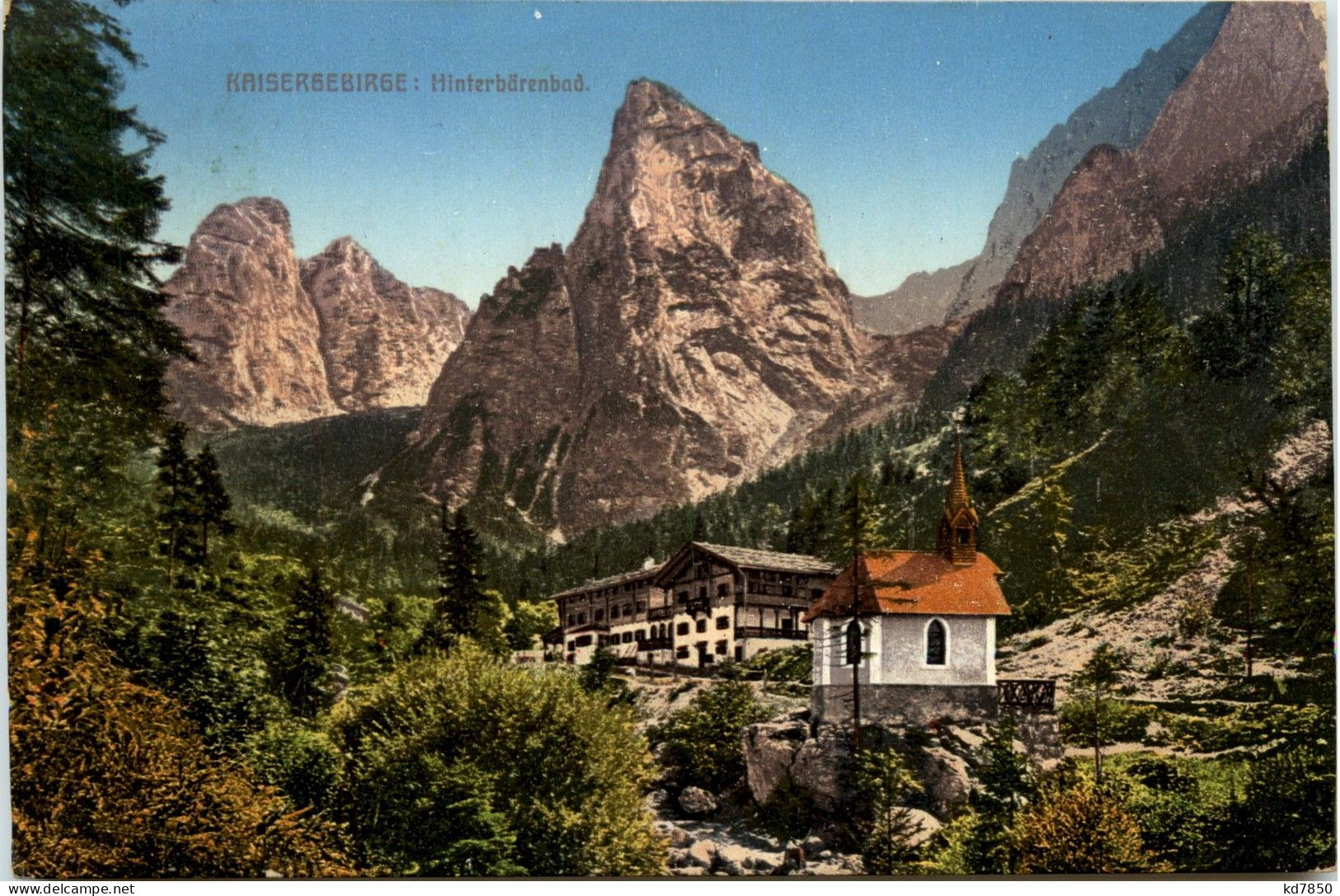 Kufstein/Tirol Und Rundherum - Hinterbärenbad, Kaisergebirge - Kufstein