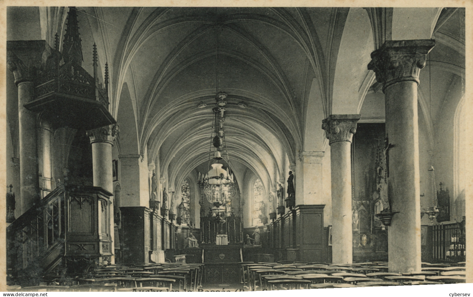 AUCHY-les-la-Bassée - Intérieur De L'Eglise - Autres & Non Classés