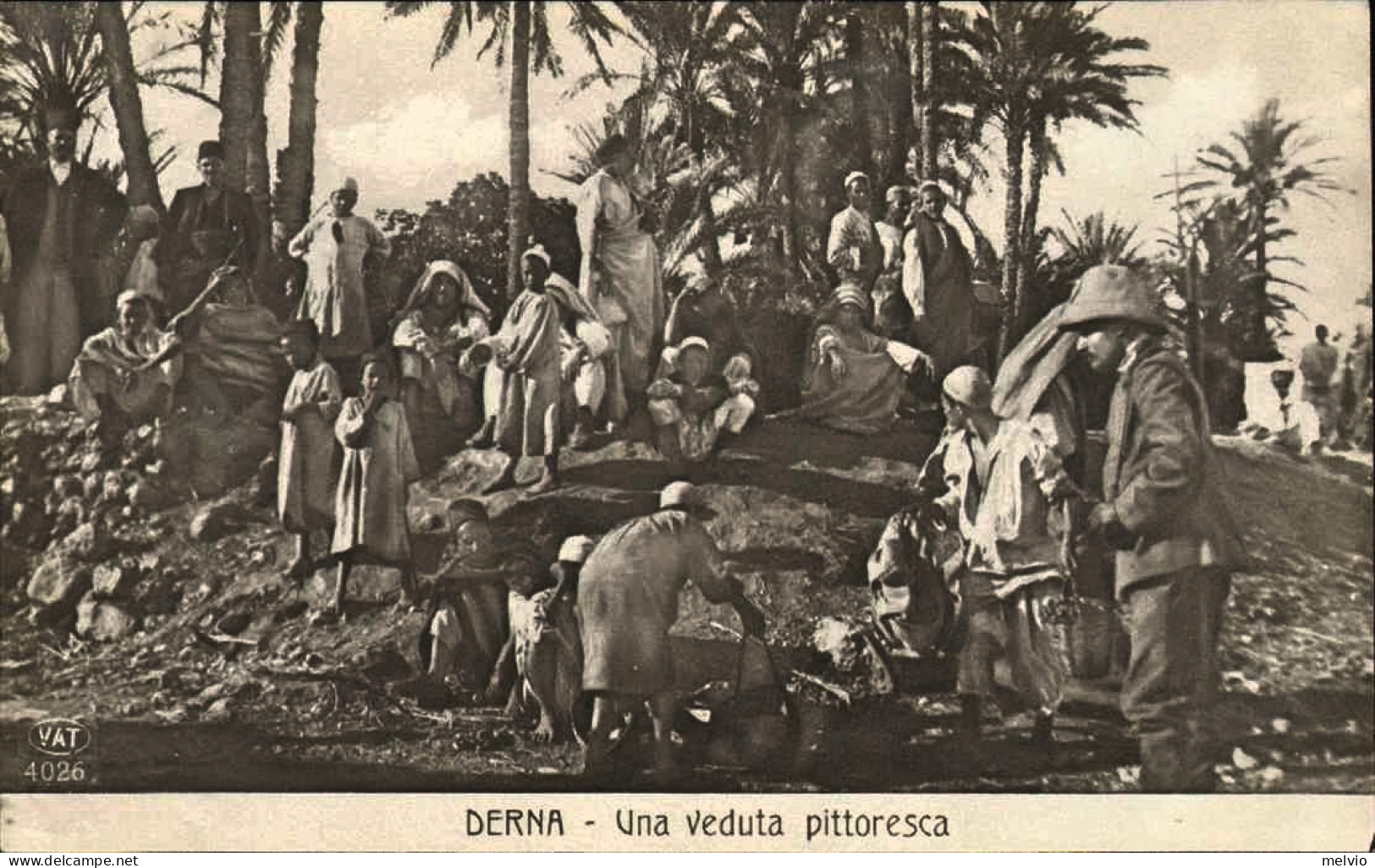 1911/12-"Guerra Italo-Turca,Derna Una Veduta Pittoresca" - Tripolitania