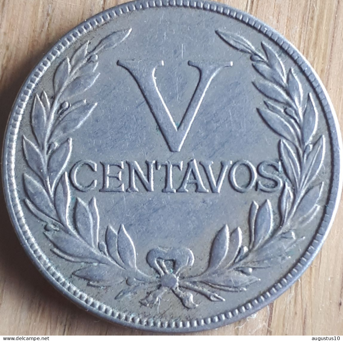 COLOMBIA : V CENTAVOS 1935 KM  199 XF+ - Kolumbien