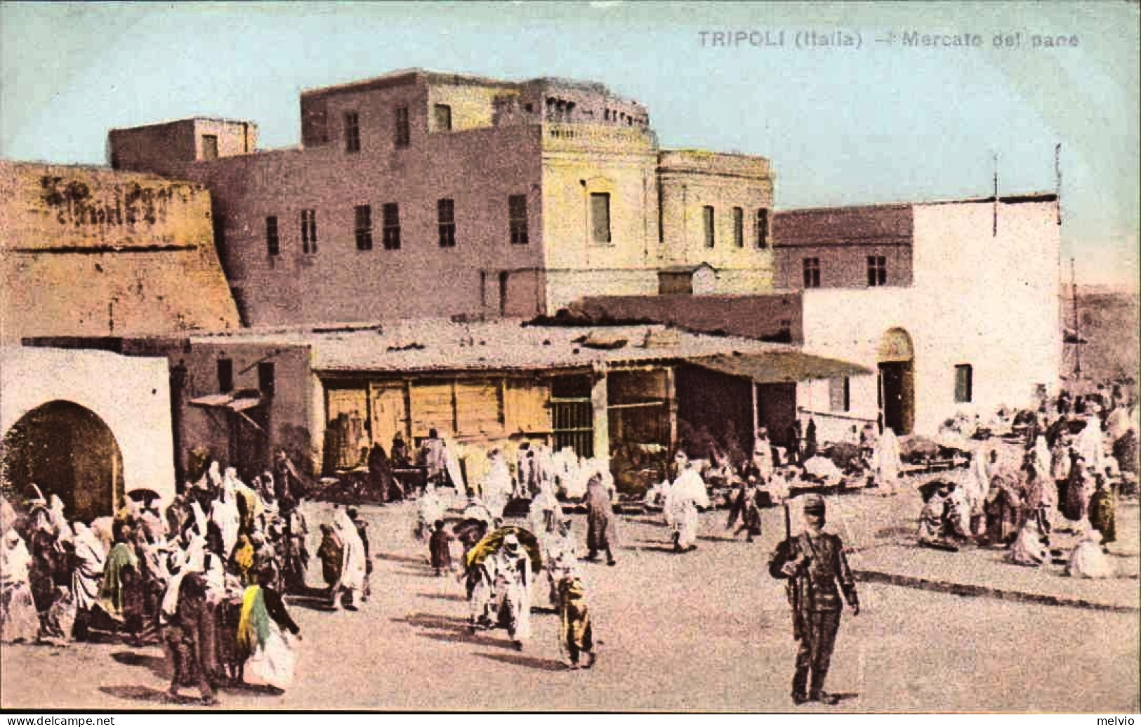 1911/12-"Guerra Italo-Turca,Tripoli Mercato Del Pane" - Tripolitania