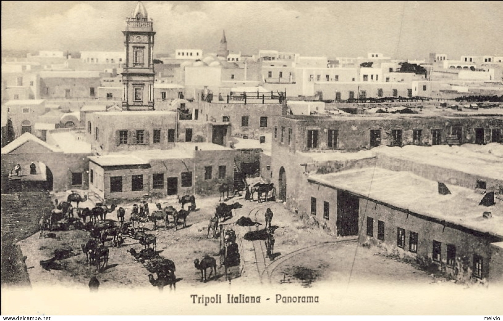 1911/12-"Tripoli Italiana Panorama" - Libyen