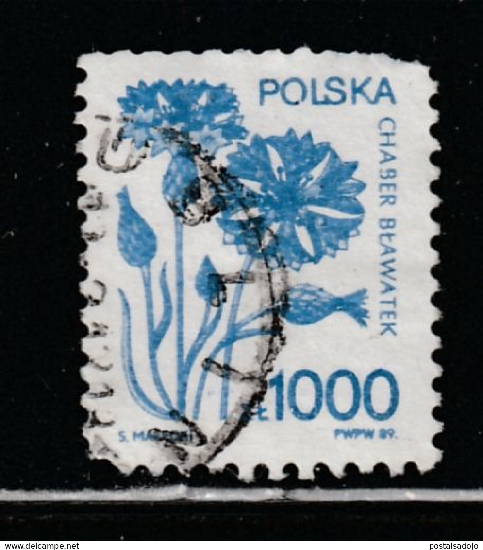 POLOGNE 566 // YVERT  3058 // 1989 - Used Stamps