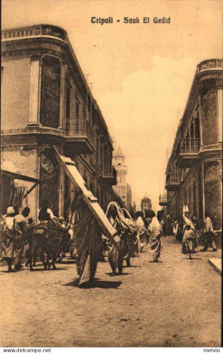 1911/12-"Guerra Italo-Turca,Tripoli Sauk El Gedid" - Tripolitaine