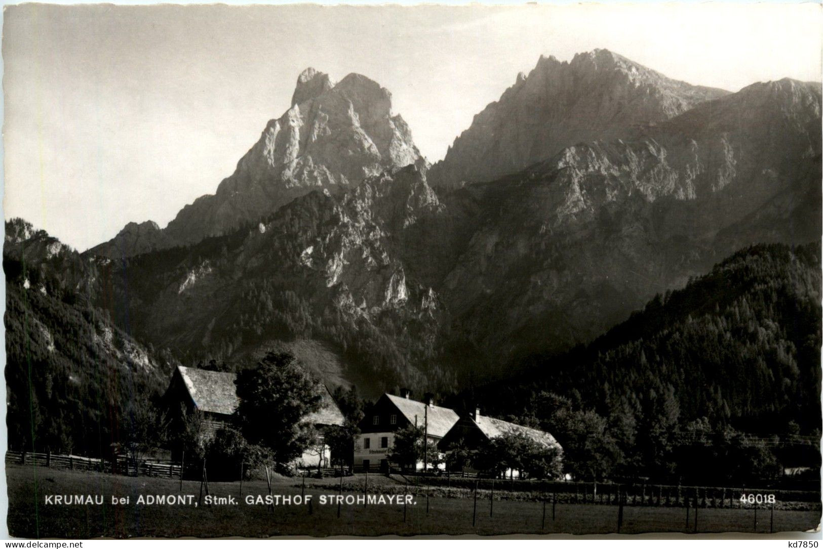 Admont/Steiermark - Admont, Krumau - Gasthof Strohmayer - Admont