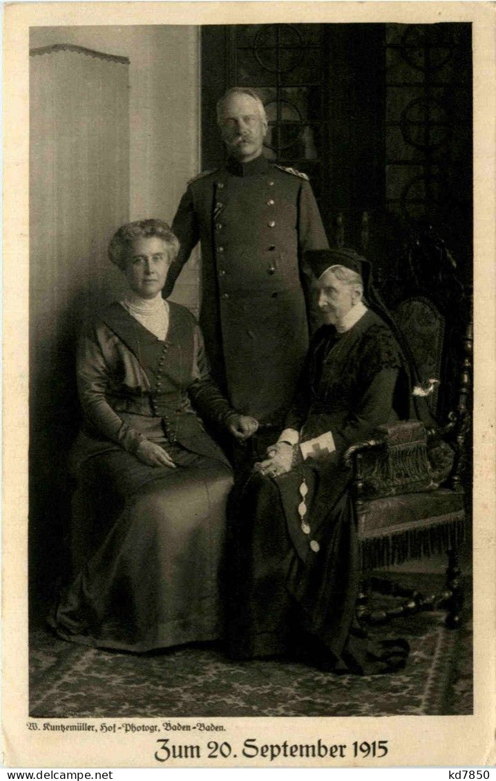 Grossherzogin Von Baden - Opfertag 1915 - Case Reali