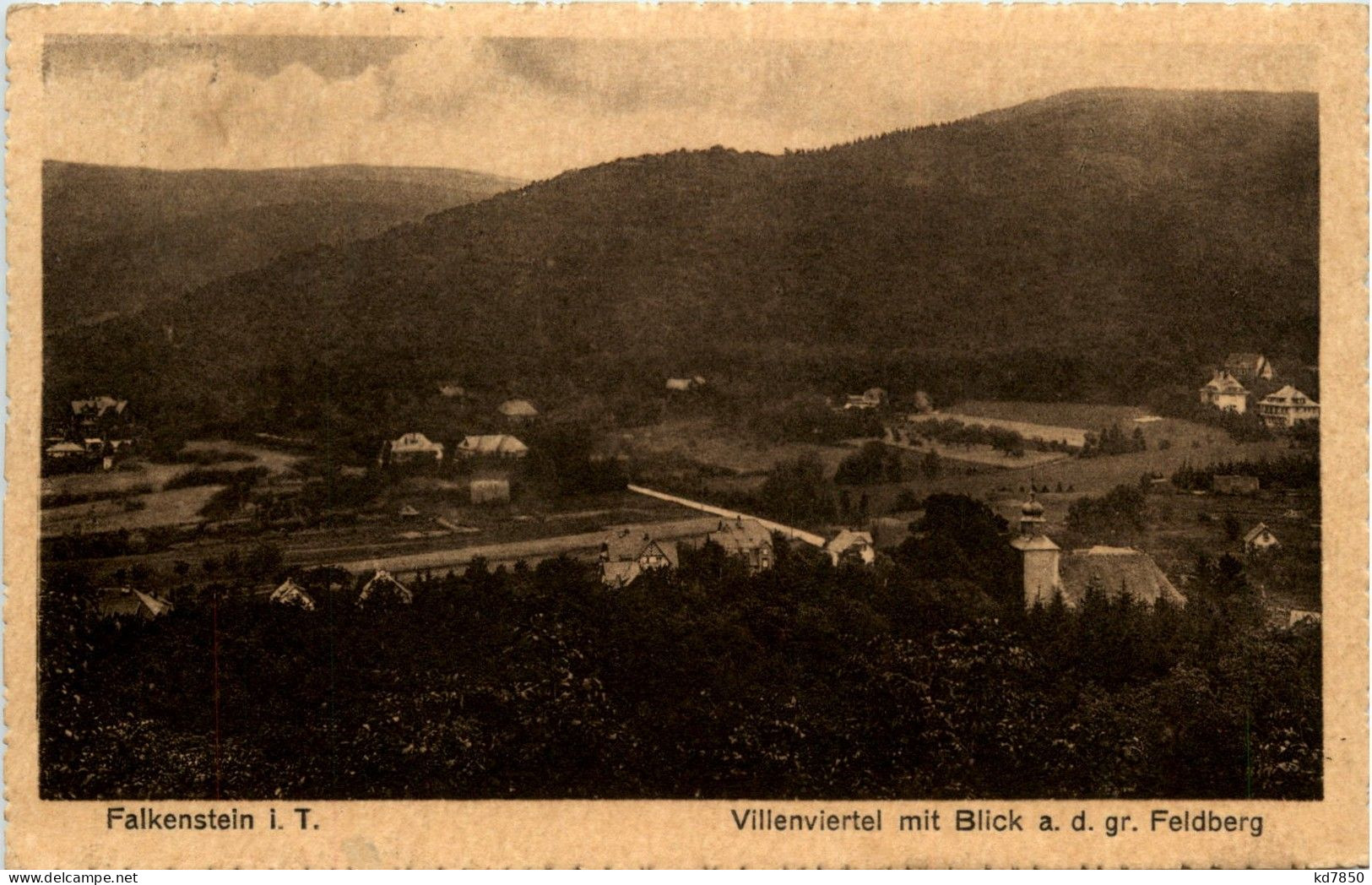 Falkenstein I. T. - Villenviertel - Königstein