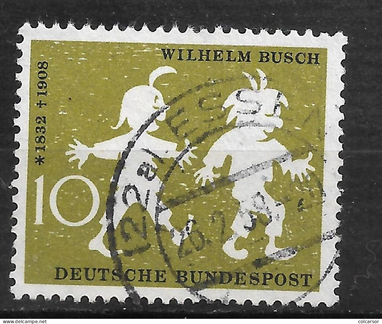 ALLEMAGNE   FÈDÉRALE N°   153  "  BUSCH " - Usati