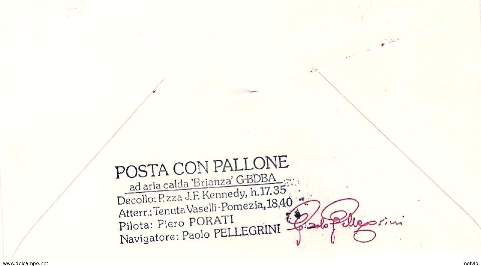 1978-Guinea Equatoriale Volo Con Mongolfiera Per Eurphila Roma-Pomezia Al Verso  - Guinea Ecuatorial