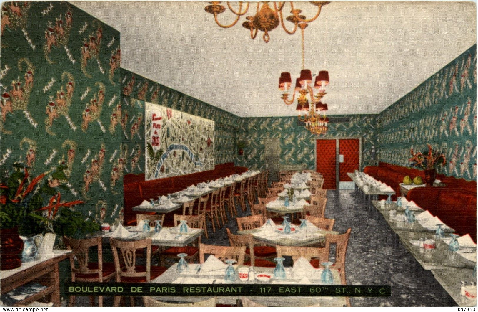 New York City - Boulevard De Paris Restaurant - Autres & Non Classés