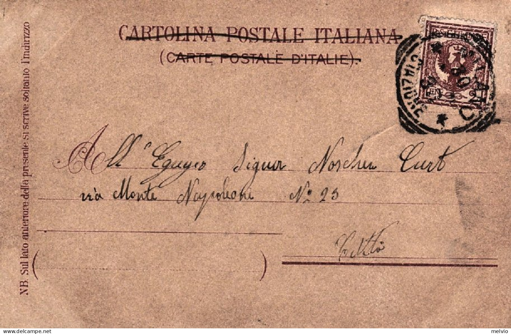 1900-"Notte Del 29 Luglio Il Regicidio", Cartolina Viaggiata - History