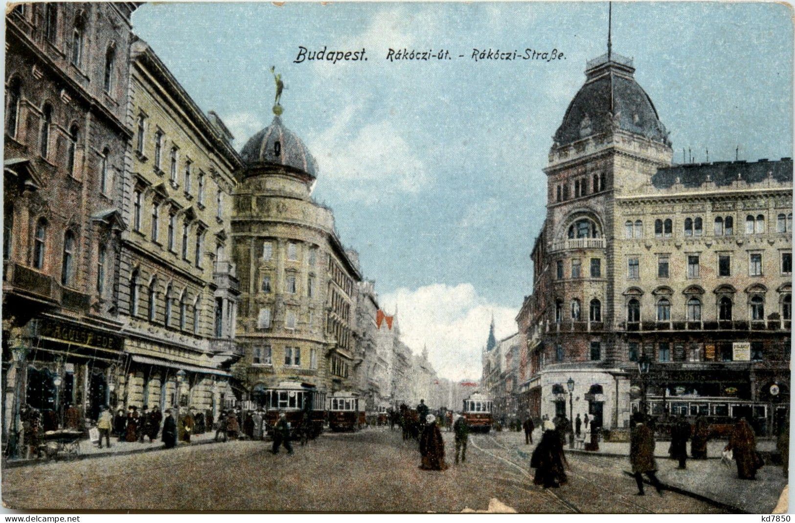 Budapest - Rakoczi Strasse - Hongarije