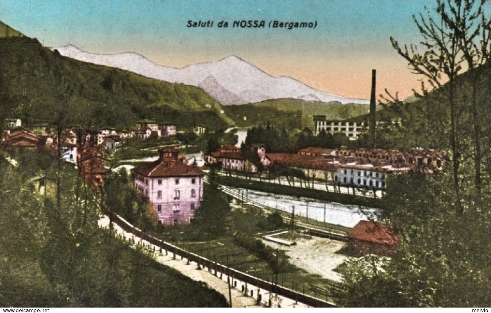 1941-saluti Da Mossa Bergamo, Cartolina Viaggiata - Bergamo