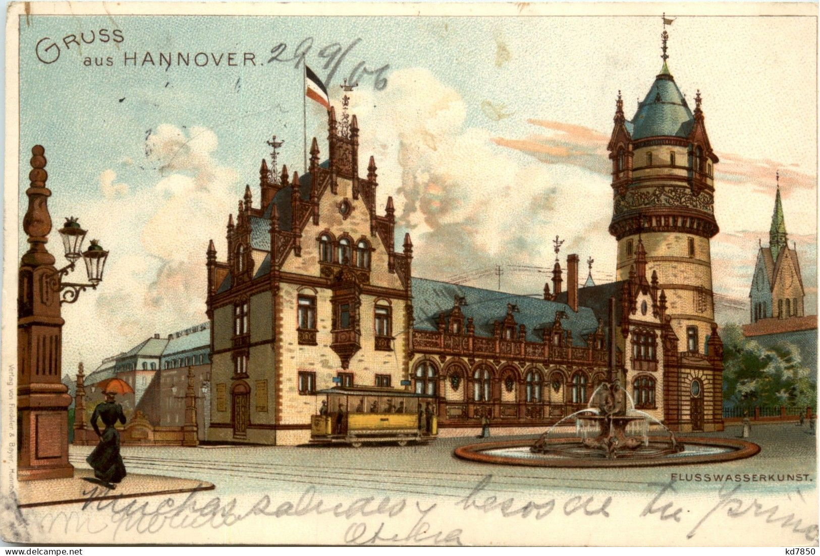 Gruss Aus Hannover - Litho - Hannover