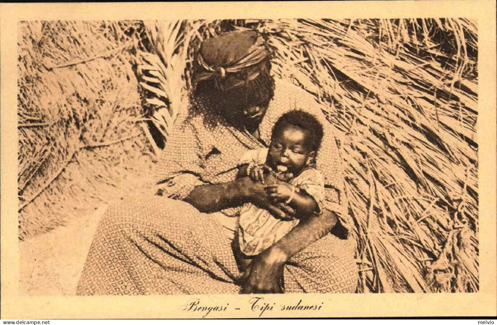 1911/12-"Guerra Italo-Turca,tipi Sudanesi" - Tripolitaine