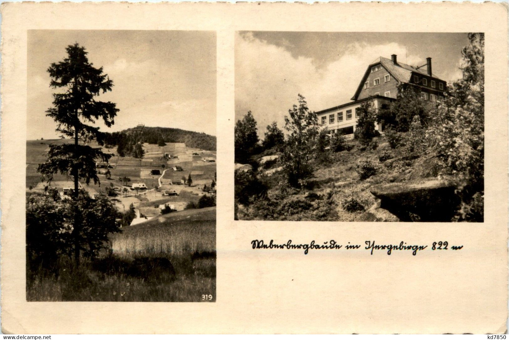 Weberbergbaude Bei Reichenberg - Sudeten