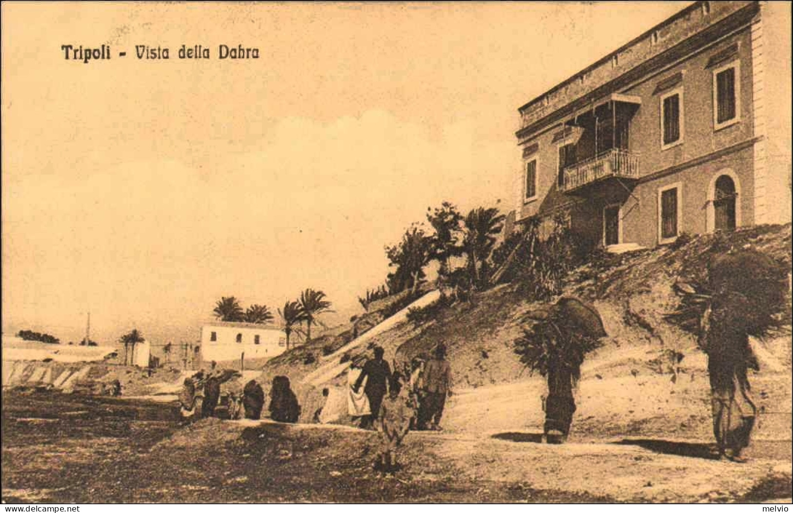 1911/12-"Guerra Italo-Turca,Tripoli Vista Della Dahra" - Tripolitania