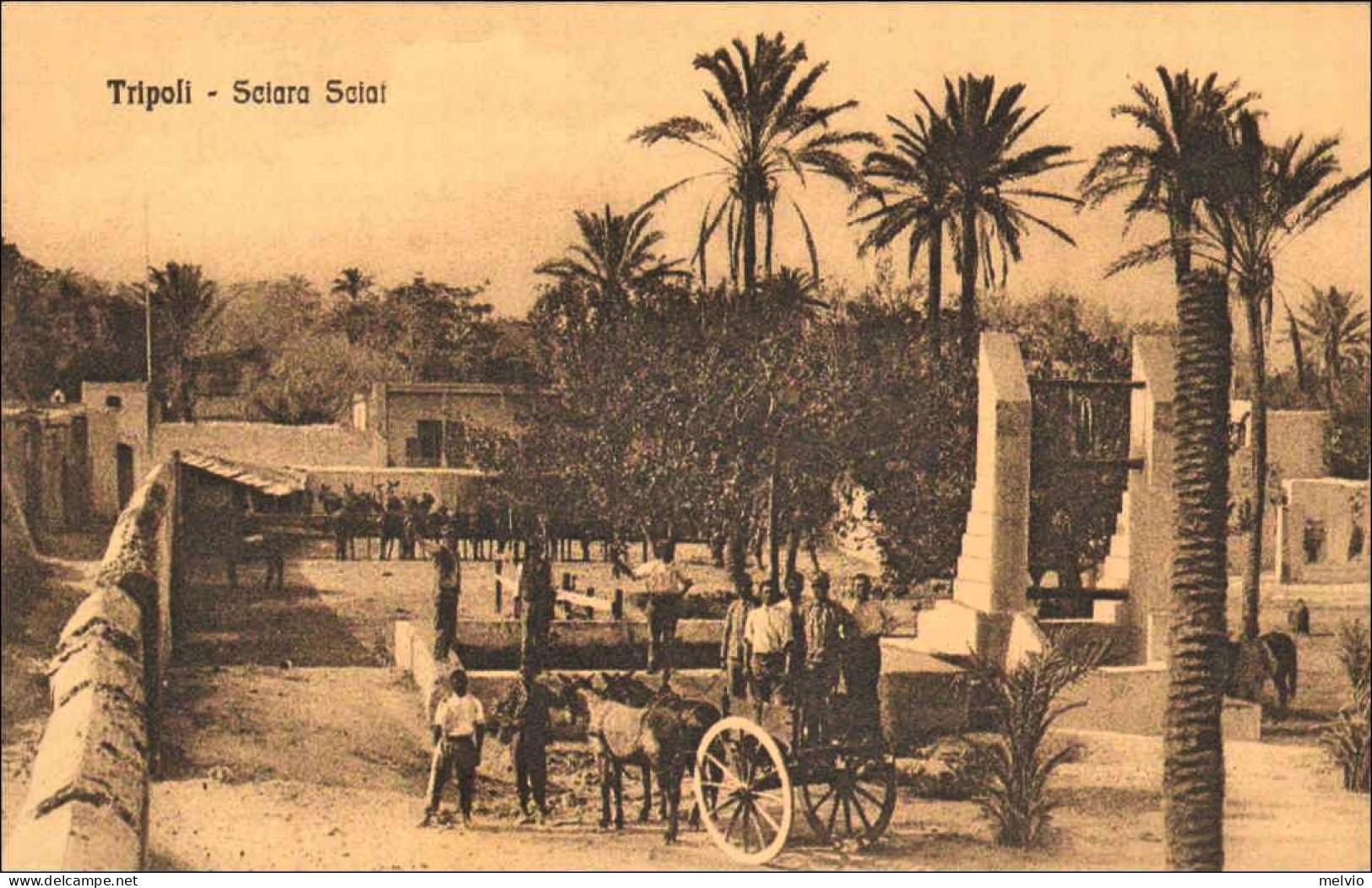 1911/12-"Guerra Italo-Turca,Tripoli Sciara Sciat" - Tripolitaine