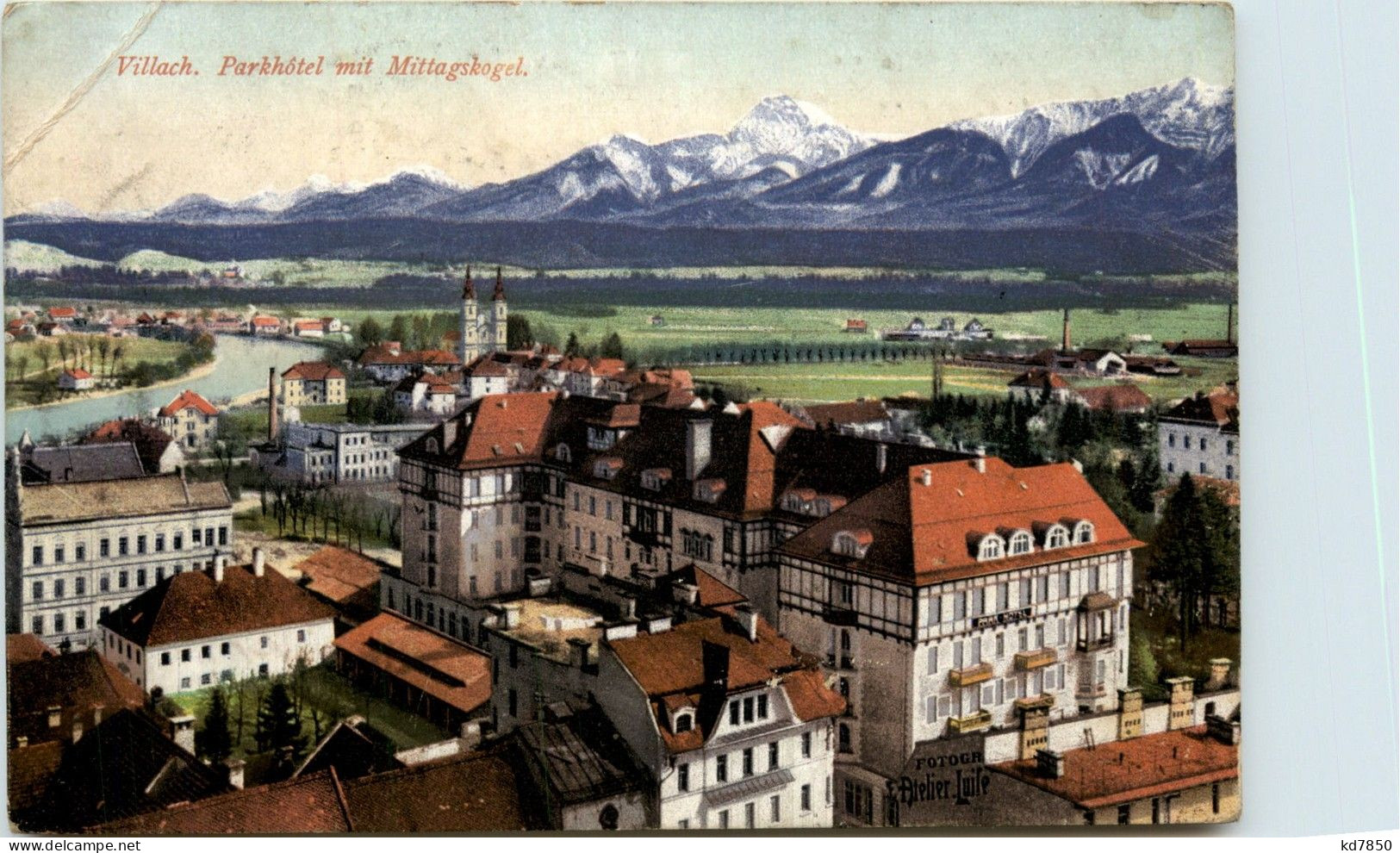 Villach/Kärnten - Villach, Mit Den Karawanken, Mittagskogel - Villach