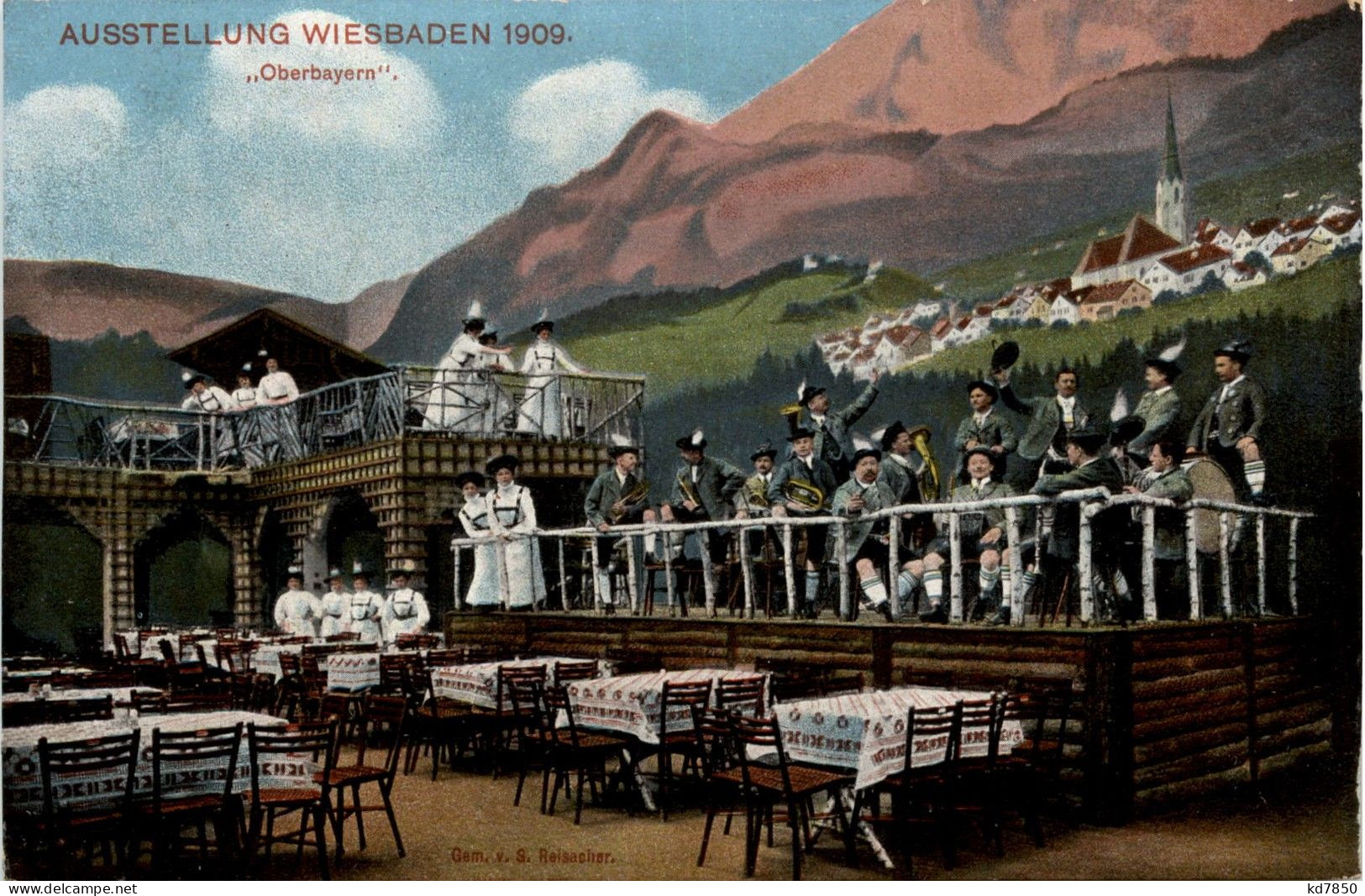 Wiesbaden - Ausstellung 1909 - Wiesbaden