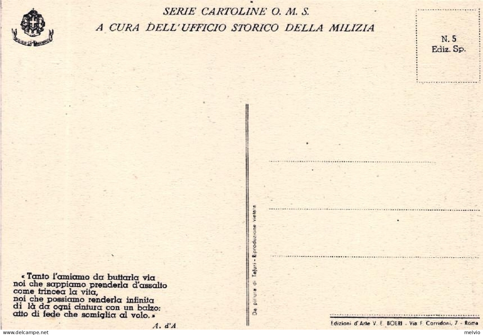 1939ca.-cartolina Militare Illustrata Nuova Realizzata Da Tafuri "atto Di Fede C - Patrióticos