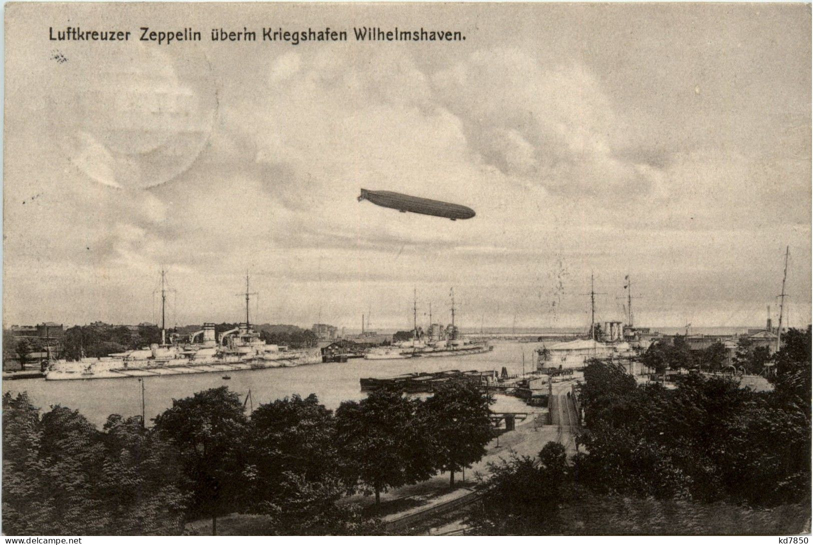 Zeppelin über Wilhelmshaven - Aeronaves