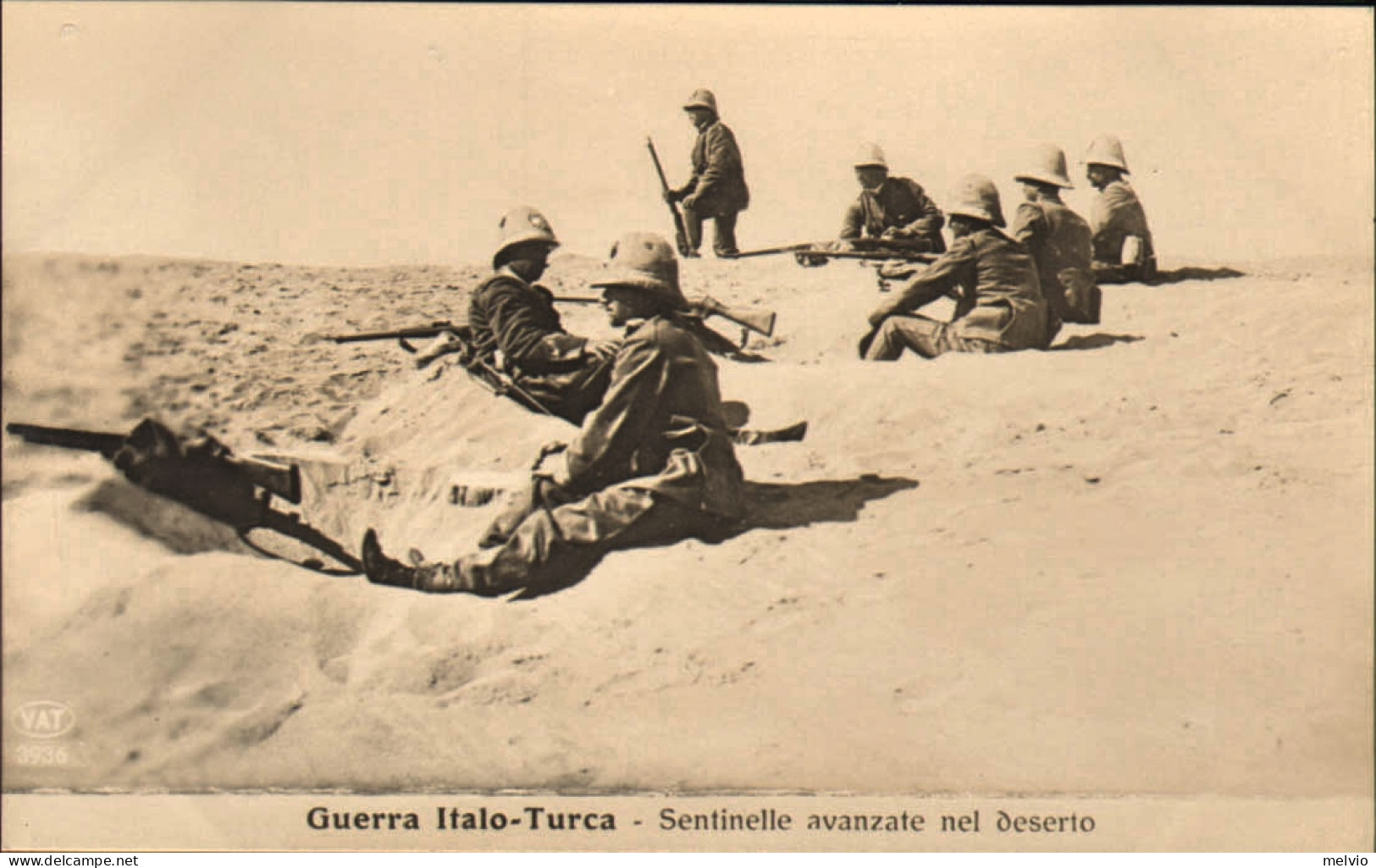 1911/12-"Guerra Italo-Turca,sentinelle Avanzate Nel Deserto" - Tripolitania