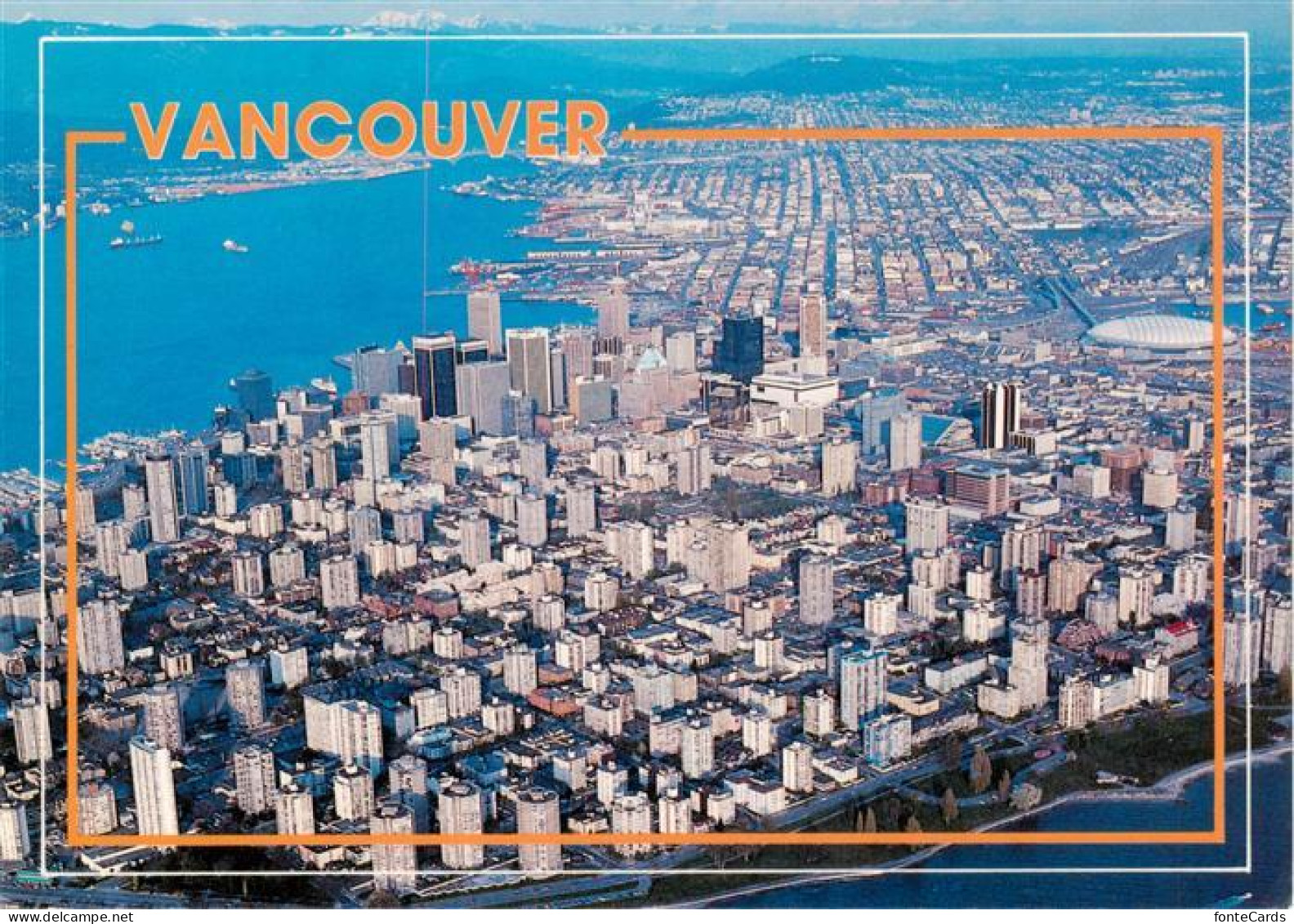 73880005 Vancouver BC Canada Fliegeraufnahme  - Ohne Zuordnung
