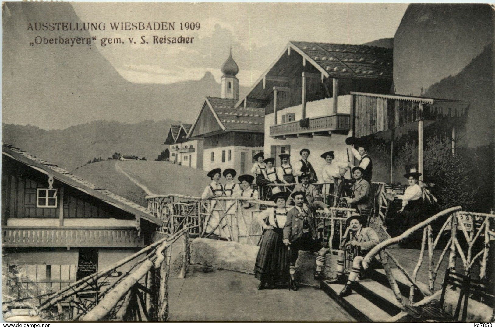 Wiesbaden - Ausstellung 1909 - Wiesbaden