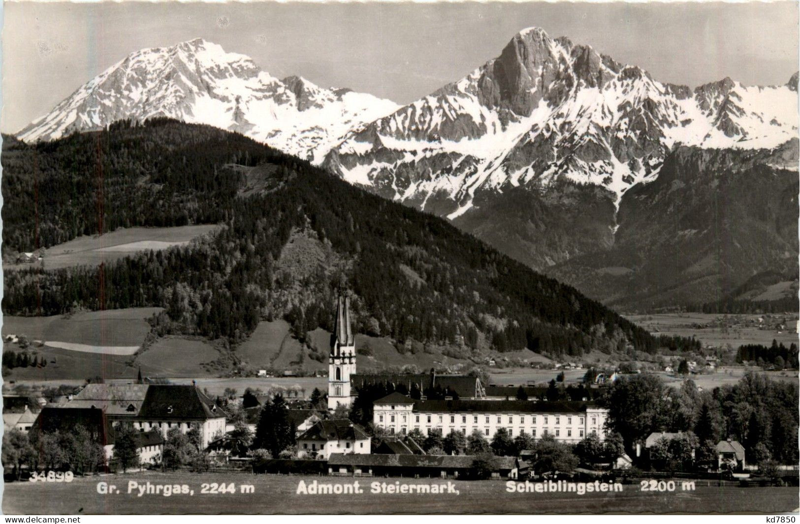 Admont/Steiermark - Admont, Pyhrgas-Scheiblingstein - Admont