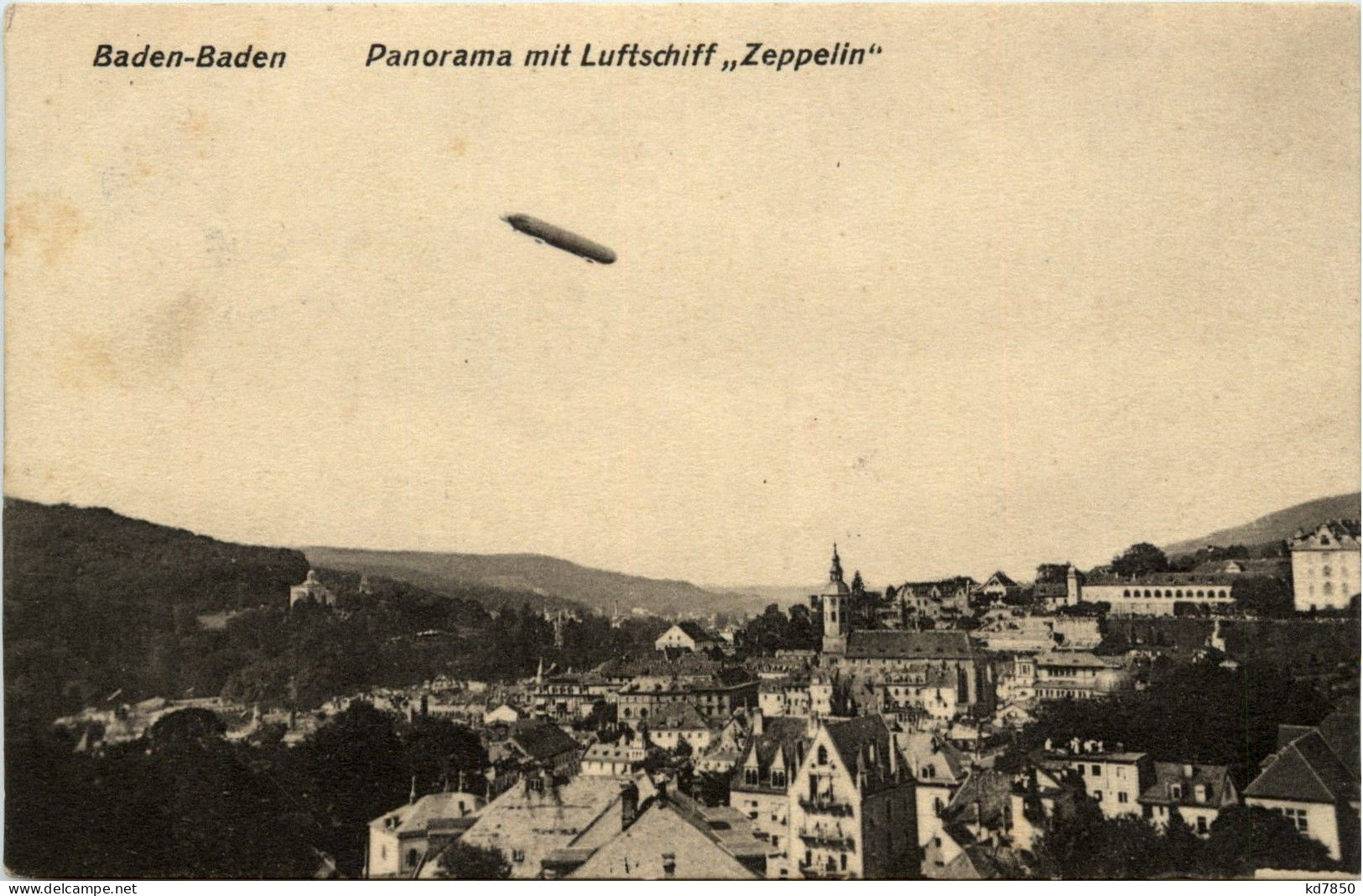 Zeppelin - Baden-Baden - Aeronaves