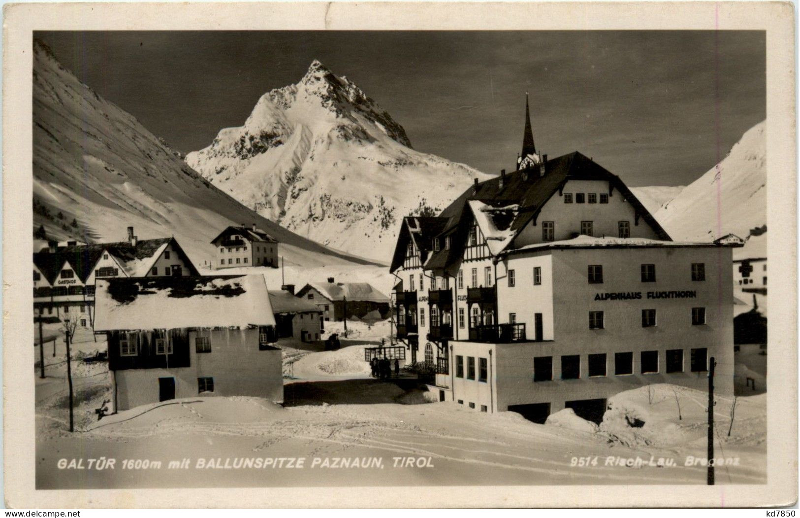 Sonstige Tirol - Galtür, Mit Ballunspitze - Autres & Non Classés