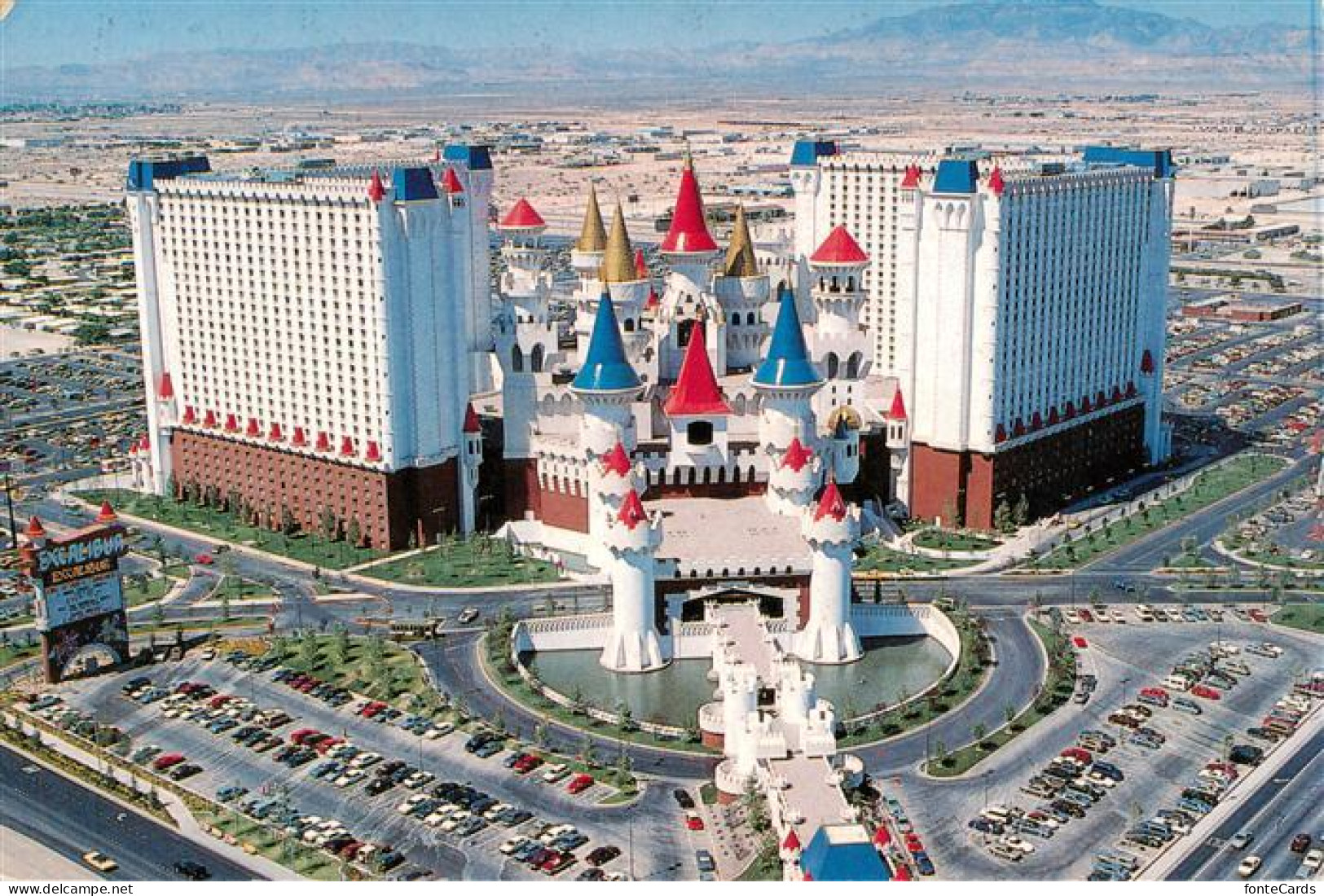 73879906 Las_Vegas_Nevada Excalibur Hotel Casino Fliegeraufnahme - Andere & Zonder Classificatie