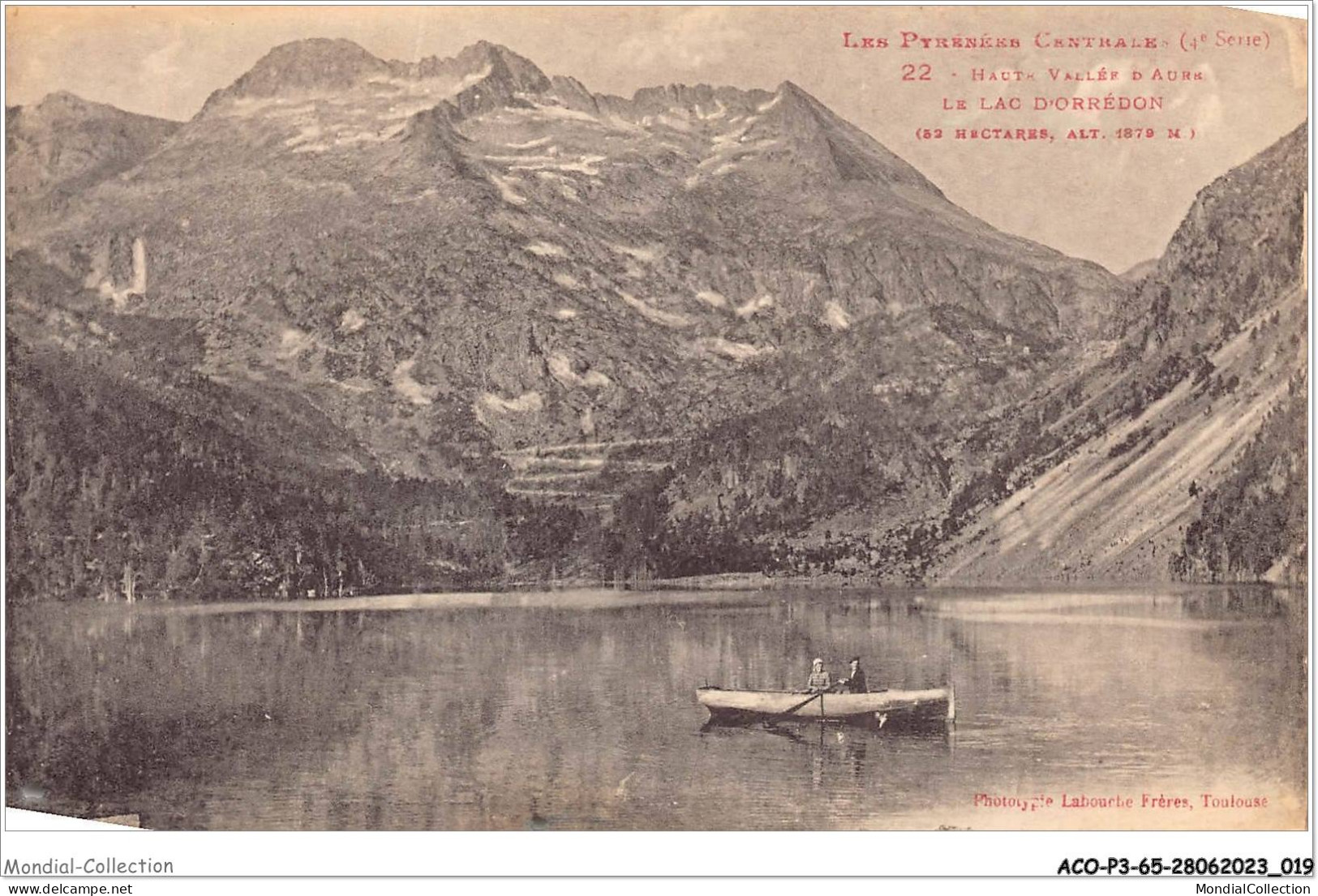 ACOP3-65-0207 - VALLEE D'AURE - Le Lac D'odéron - Vielle Aure