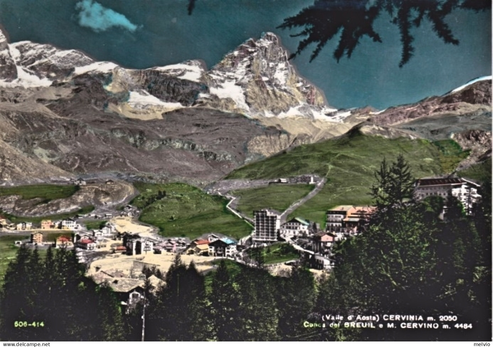 1950circa-Cervinia Val D'Aosta Conca Del Breuil - Aosta