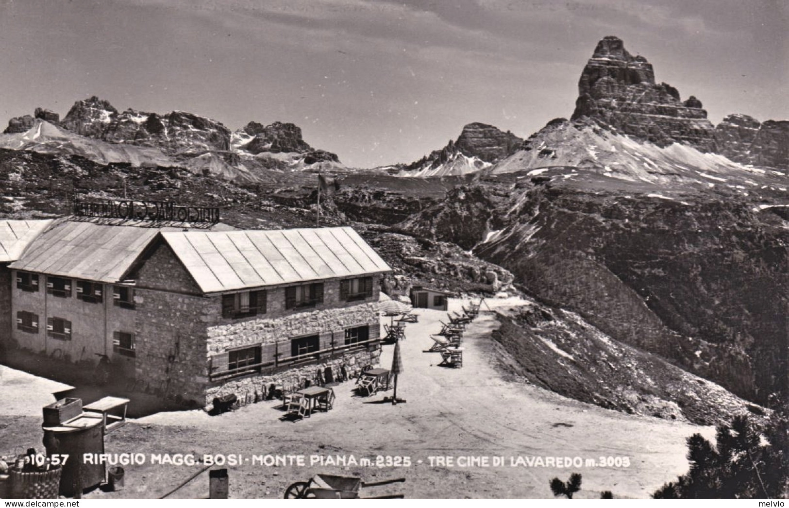 1953-Bolzano Rifugio Magg.Bosi-Monte Pana-Tre Cime Di Lavaredo, Cartolina Viaggi - Bolzano (Bozen)