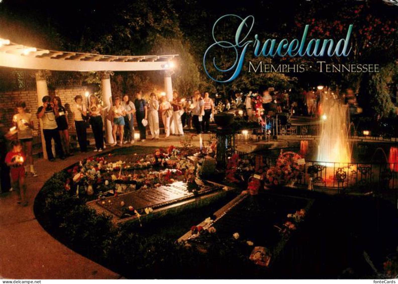 73879902 Memphis_Tennessee Graceland Garden - Altri & Non Classificati
