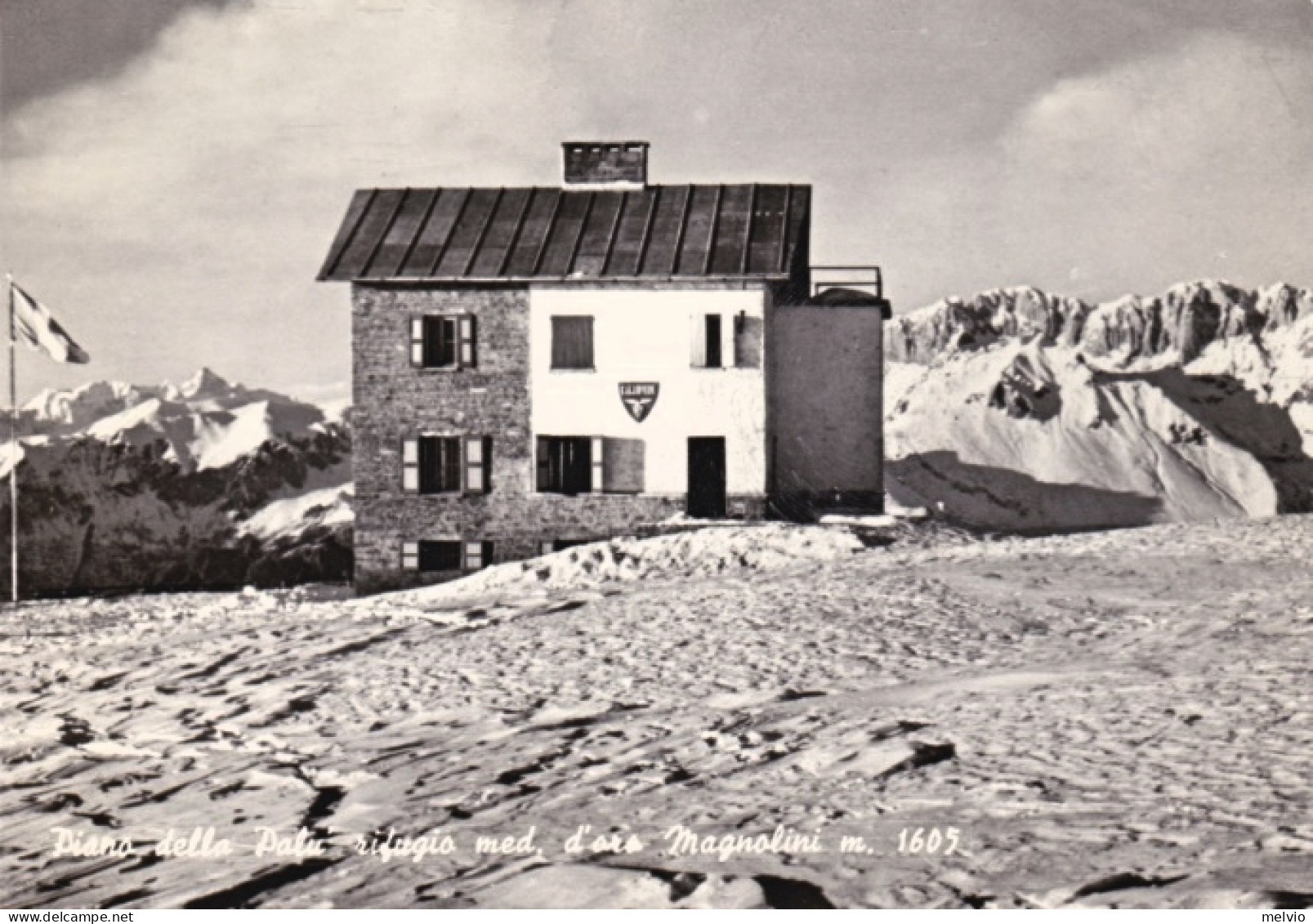 1950circa-Bergamo Piano Della Palù Il Rifugio Medaglia D'oro Magnolini - Bergamo