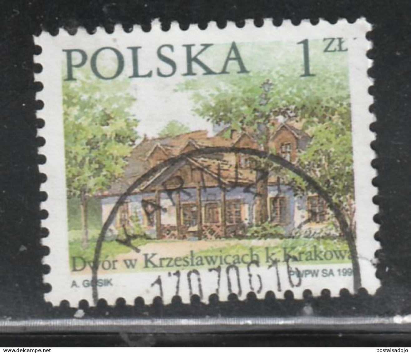 POLOGNE 567 // YVERT  3351 // 1999 - Used Stamps