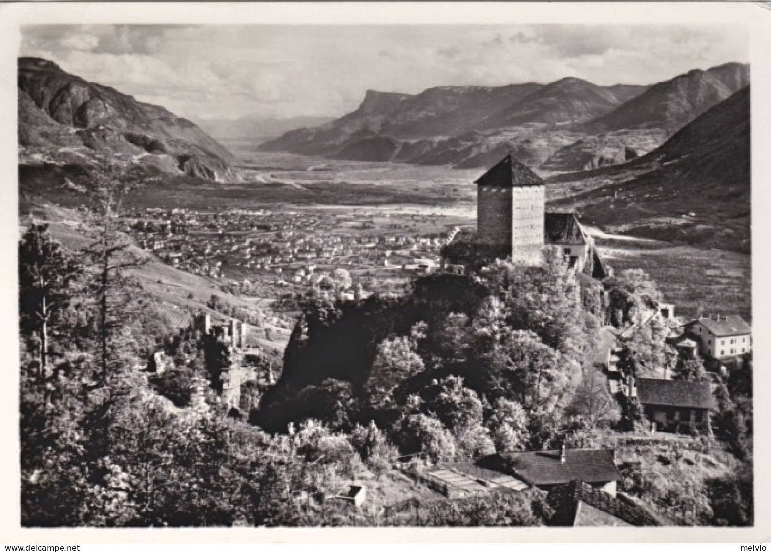 1956-Merano Castel Tirolo, Diretta In Germania - Trento