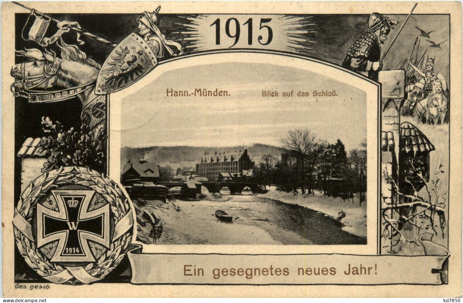 Hann. Münden - Gesegnetes Jahr 1915 - Hannoversch Muenden