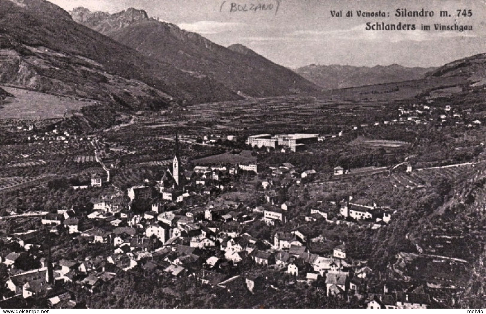 1941-Bolzano Val Di Venosta Silandro Im Vinschgau Schlanders, Cartolina Viaggiat - Bolzano (Bozen)